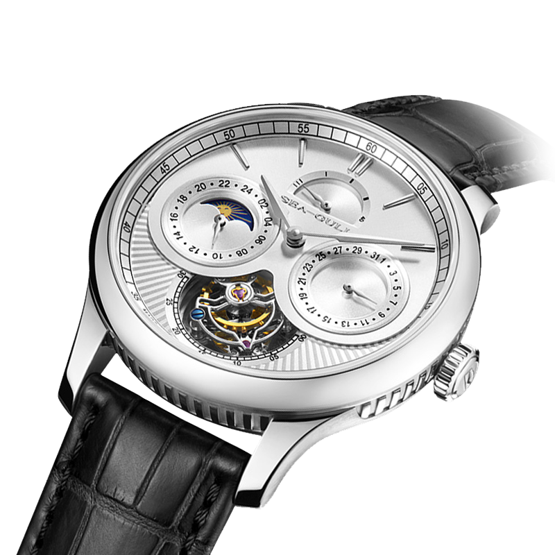 Artisan Heritage Series Multifunction Celestial Calendar Power Reserve Indicator Eccentric Tourbillon 41mm
