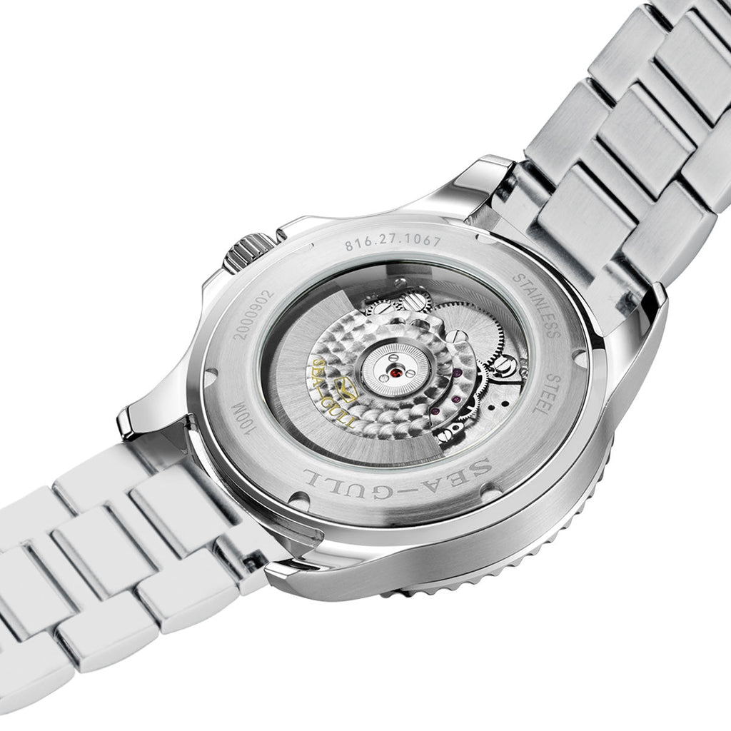 Ocean Series 100m Waterproof Poker Master Dive Watch 44.5mm