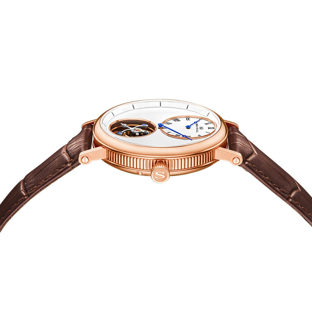 Artisan Heritage Series Master Craftsman Enamel Dial Regulator Layout Eccentric Tourbillon 39mm