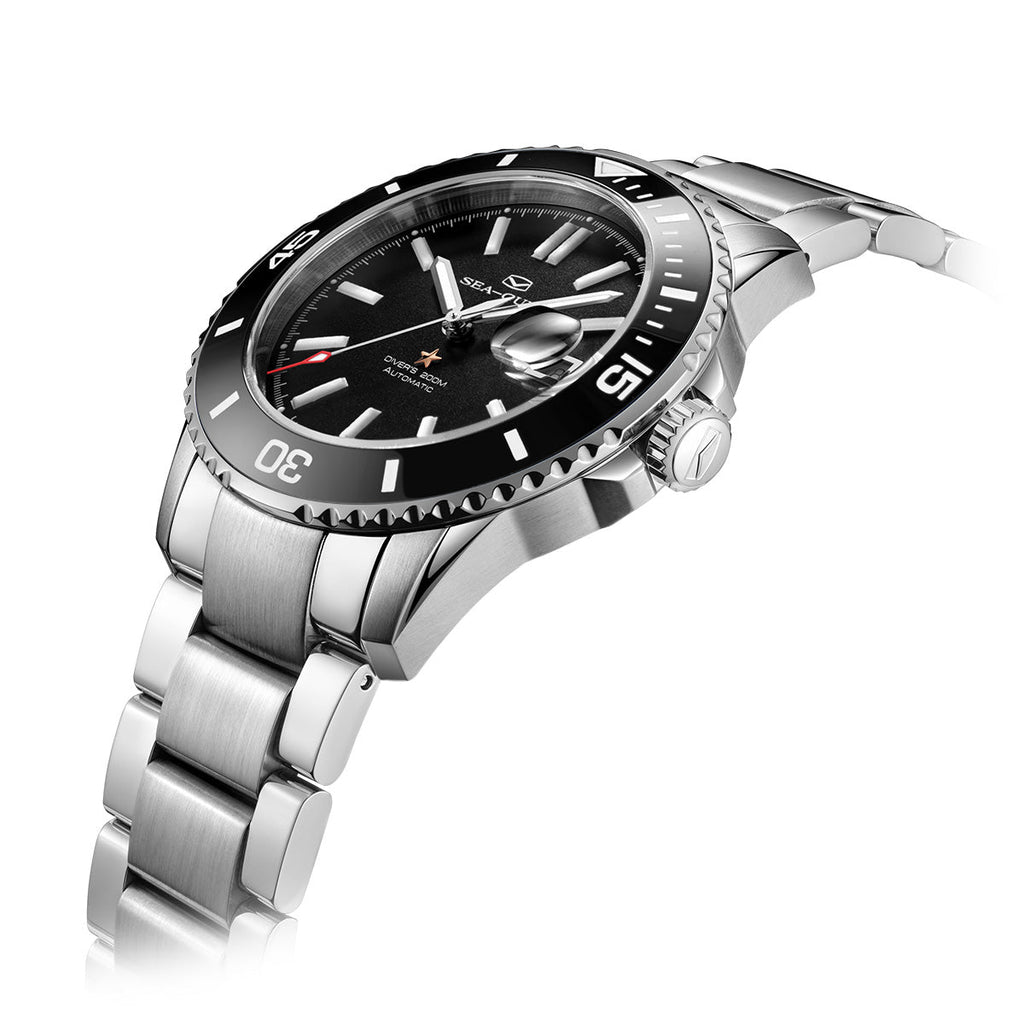 Ocean Series 200m Waterproof Ceramic Bezel Dive Watch 44mm