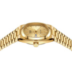 Day-date Calendar Tonneau Golden Watch 36mm