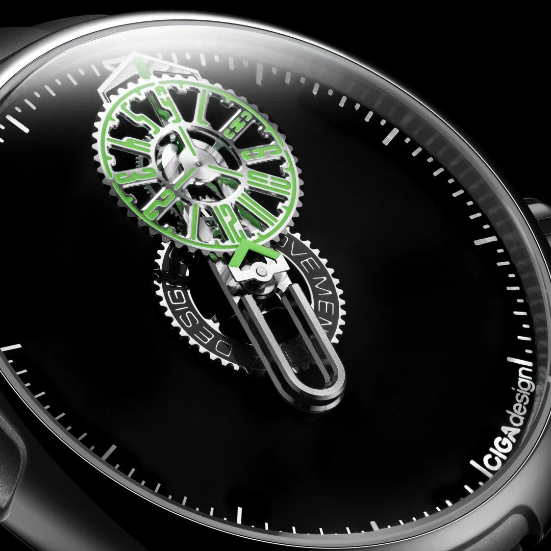 Ciga Design Automatic Wandering Hour Watch Time Cipher