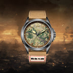 Warpath Series Camouflage Dial Military Watch 43mm