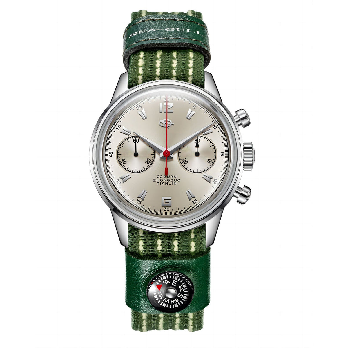 Seagull 1963 Series Original D304 Chronograph Watch Sky Voyage Edition 40mm