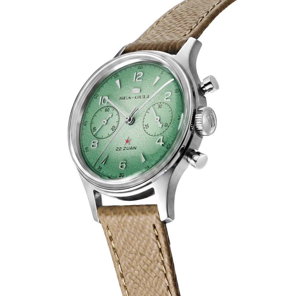Seagull 1963 Aurora Edition Chronograph Watch 37.3mm