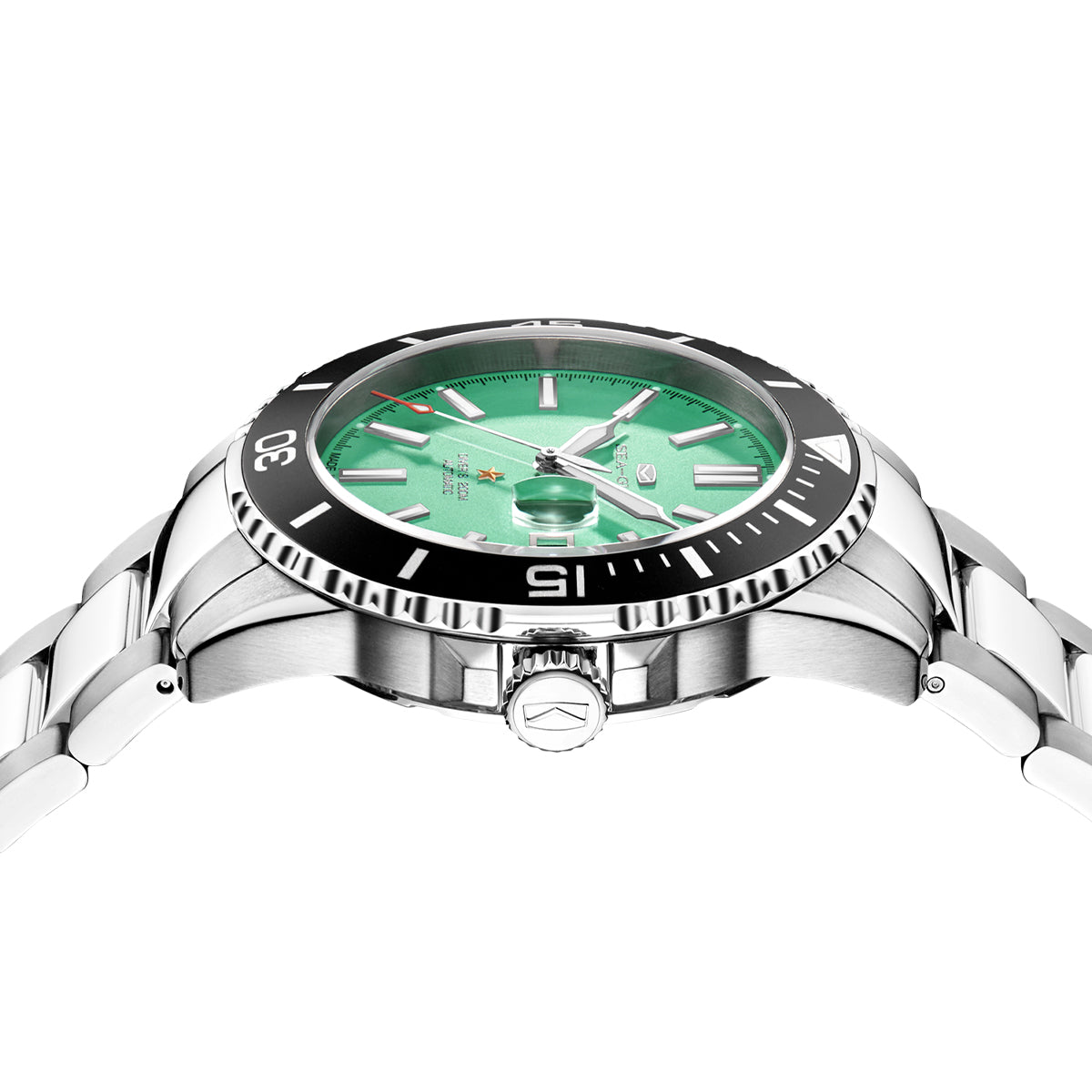 Ocean Series 200m Waterproof Matte Dial Diving Watch 44mm