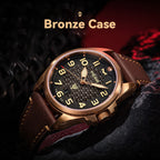 Rabbit Year Bronze Case Chinese-inspired Dial Limited Edition Watch 43mm