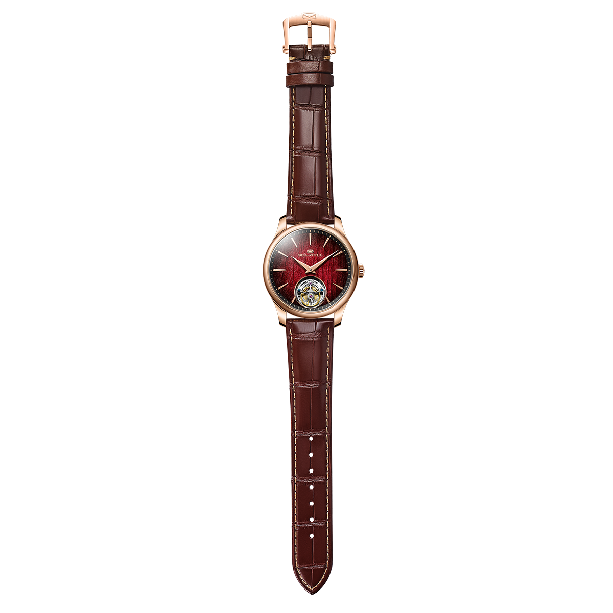 Year Of The Horse Limited Edition Ultra-thin Automatic Tourbillon 42mm