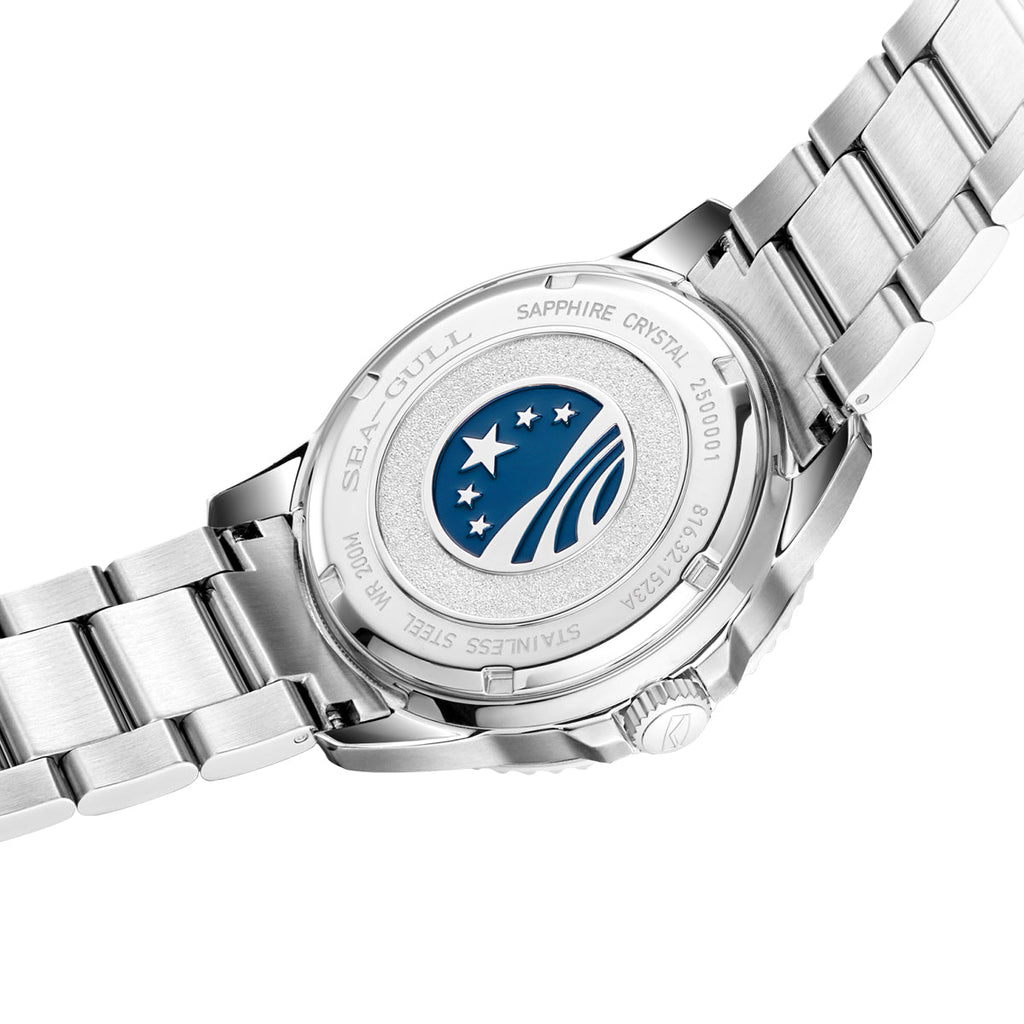 Ocean Series 200m Waterproof Matte Dial Diving Watch 44mm