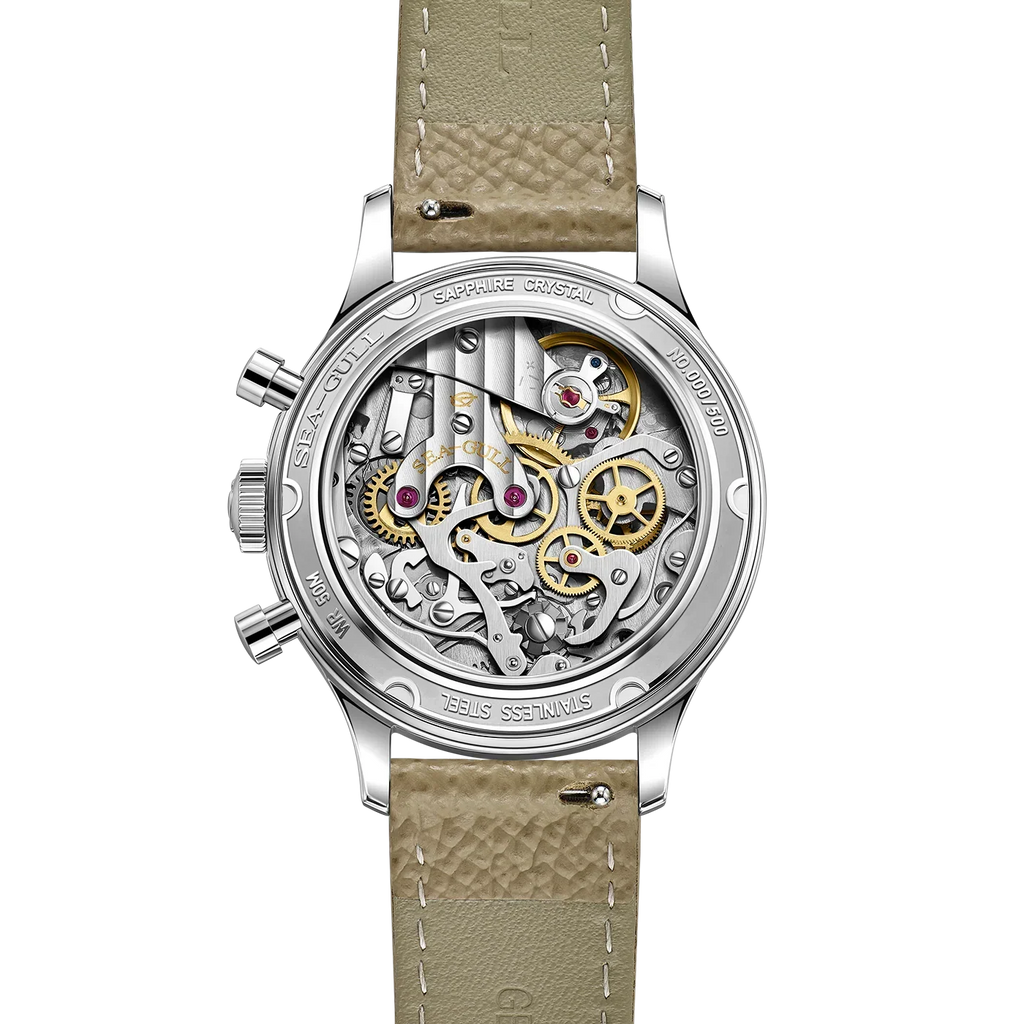 Seagull 1963 Aurora Edition Chronograph Watch 37.3mm