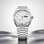 Ancient Cloud Motif Dial Date-day Calendar Reissue Automatic Dress Watch 38mm