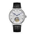 Heritage Series Guilloché Dial Power Indicator Calendar Tourbillon Watch 41mm