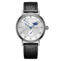 Moon Phase Calendar Power Reserve Flying Dragon Watch 41mm