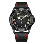 Qin Dynasty "Black Warrior" Chinese Style Dial Watch 43mm