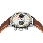 Seagull 1963 Polar Night Edition Panda Eye Chronograph Watch 37.3mm