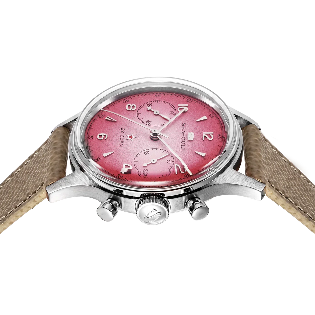 Seagull 1963 Aurora Edition Chronograph Watch 37.3mm