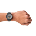 Armani Exchange Outerbanks AX7123 Men's Chronograph Watch – Grey Dial with Grey Silicone Strap