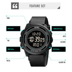 skmei-1736-triplicate-round-dial-timing-led-digital-display-luminous-electronic-watchblack