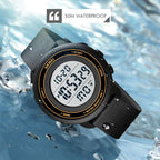 skmei-1736-triplicate-round-dial-timing-led-digital-display-luminous-electronic-watchblack