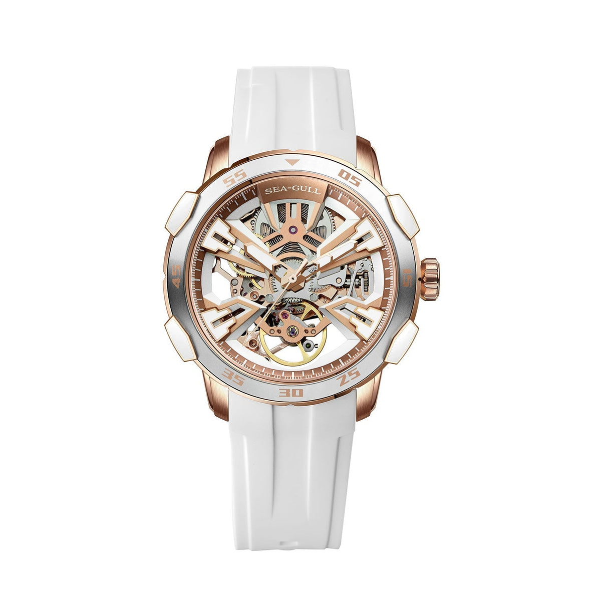 Edge Series Skeleton Dial 2022 MUSE Design Gold Award Couple Watch 44.5mm/40.5mm