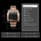skmei-1369-retro-waterproof-gold-watch-men-steel-belt-luminous-square-watchsilver