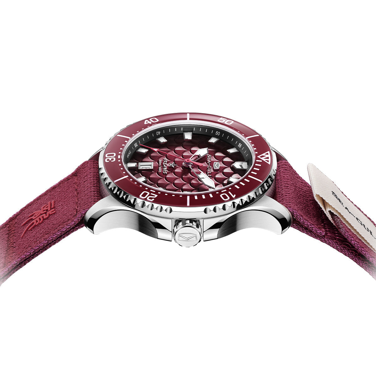Ocean Series Pro "Dragon Kings of the Four Seas" Dragon-scale Dial 300m Waterproof Diving Watch 44mm