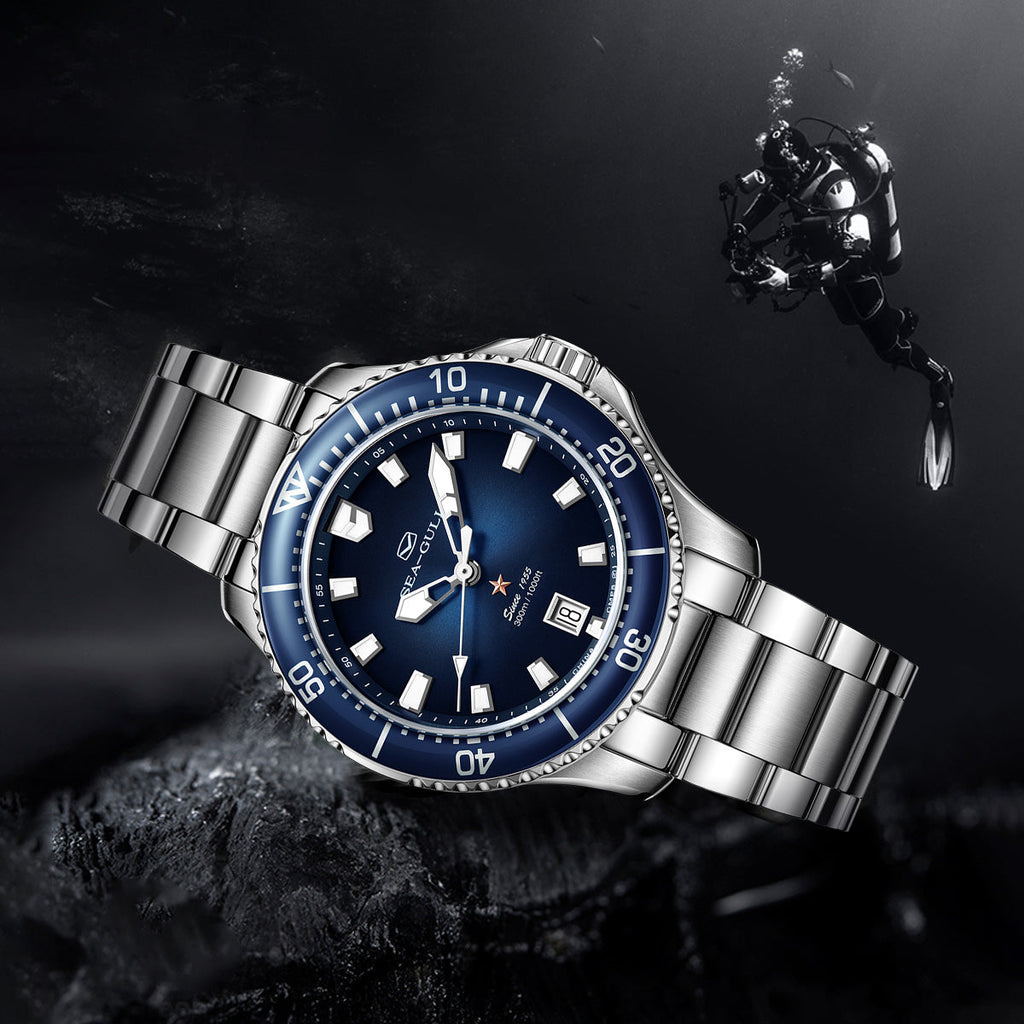 Ocean Series Pro 300m Waterproof Diving Watch 41mm