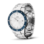 Iconic Paradigma Link Blue Bezel Silver