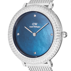 Crystalline Bezel Sterling Blue
