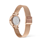 Petite Roman Numerals Date Rose Gold